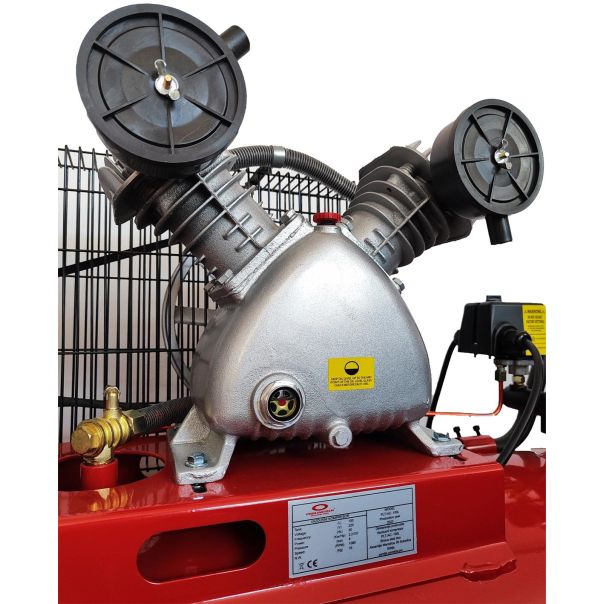 PROLINETECH Kompresor 100l dvoklipni Germany Style PLT/AC-100L - PLT-AC-100L