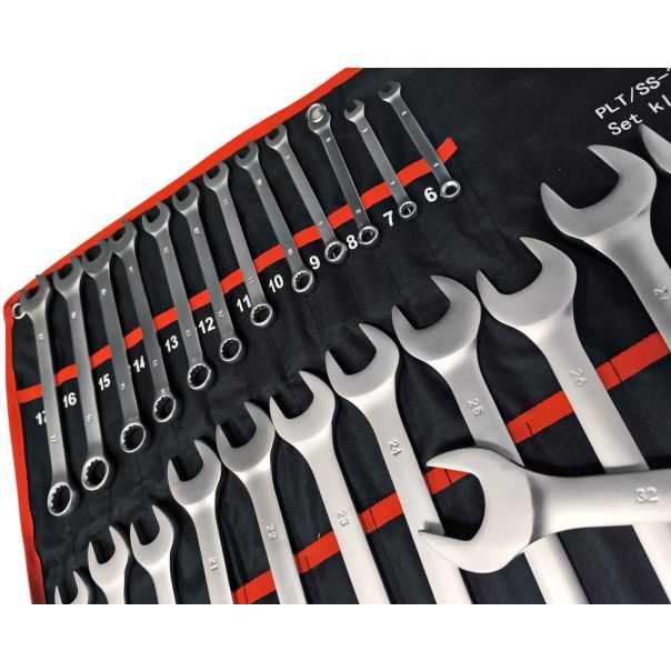 PROLINETECH Set 25 ključeva U Platnu 6-32mm PLT/SS-25 - EP2195402