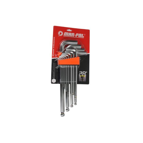 MAR-POL Set imbus ključeva dugih 2-19mm M66429 - EP2194676