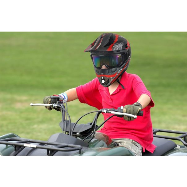 PROLINETECH Kaciga za Qvad-BMX-Cros PLT/HE-RED_S - EP2676337