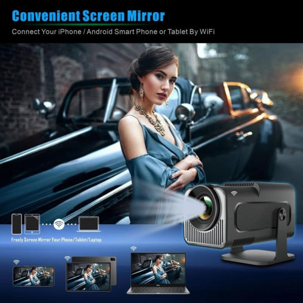 Projektor HY320 Android 11 Native (1920x1080/ 390 Ansi Lumens) - 617736