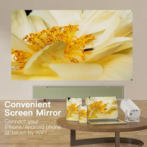 Projektor P40 Android 11 (1024x600/ 120 Ansi Lumens) beli - 617737