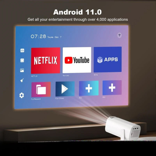 Projektor Q30 Android 11 (1280x720/ 240 Ansi Lumens) beli - 617738