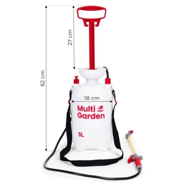 MULTIGARDEN Baštenska ručna prskalica sa pritiskom 5L - RS-S5001A