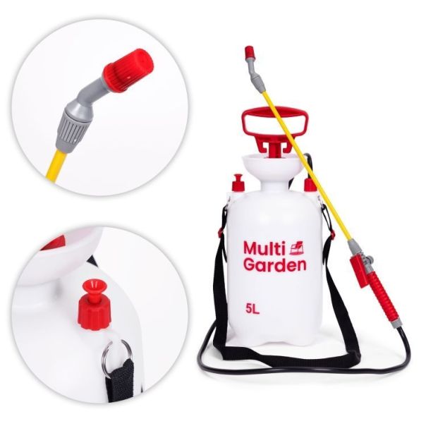 MULTIGARDEN Baštenska ručna prskalica sa pritiskom 5L - RS-S5001A