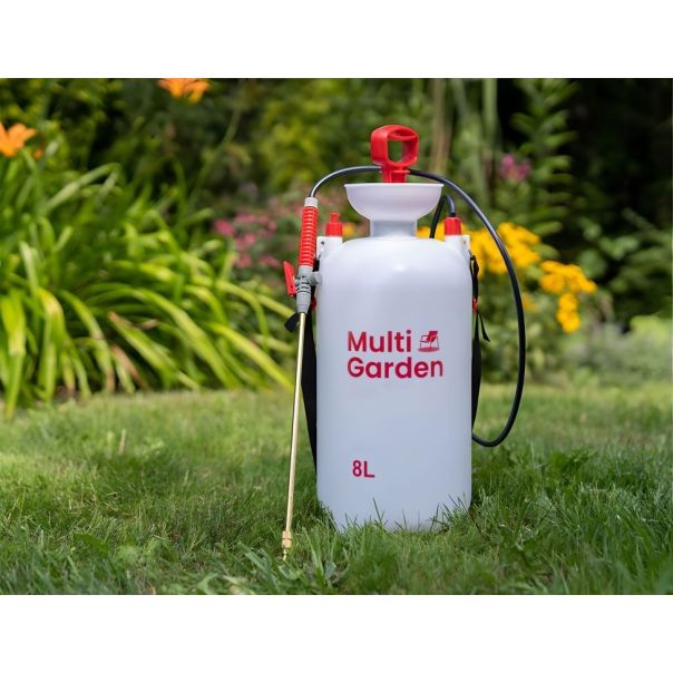 MULTIGARDEN Baštenska ručna prskalica sa pritiskom 8L - RS-S8001A