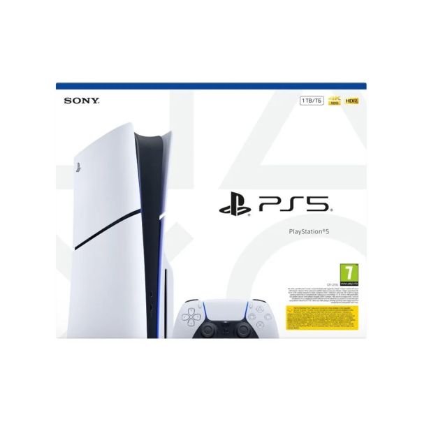 SONY Konzola PlayStation 5 slim + DualSense White Dzojstik - EP3125667
