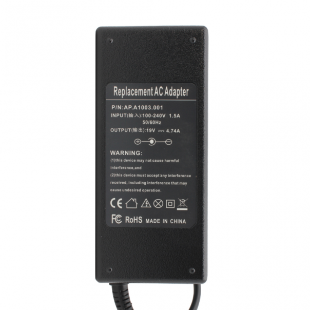 Punjac za laptop Acer 19V 4.74A (5.5*1.7) ugao 90 HQ - 77972