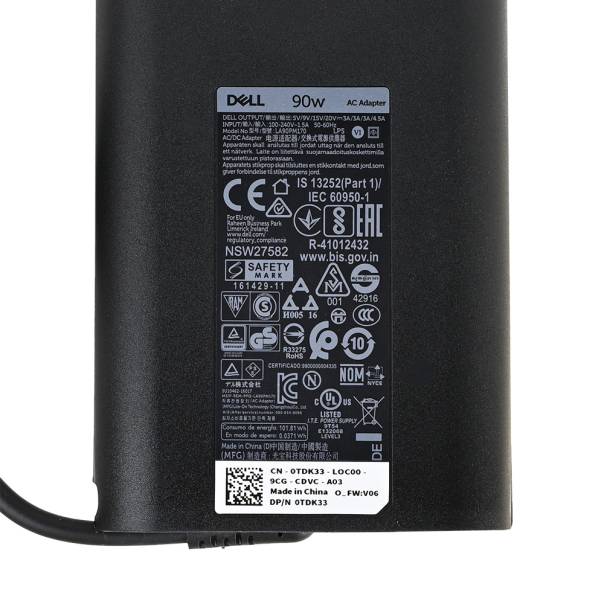 Punjac za laptop Dell Type C 20V 4.5A 90W HQ JC - 220356