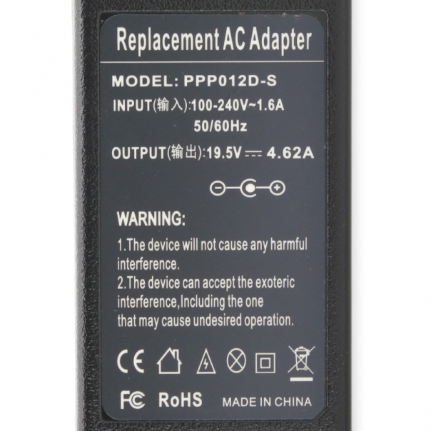 Punjac za laptop HP 19.5V 4.62A (7.4*5.0) HQ - 88398-1