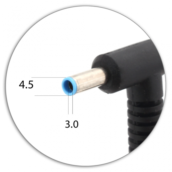 Punjač za laptop HP 19V 6.15A (4.5*3.0) ugao 90 HQ - 89117-1