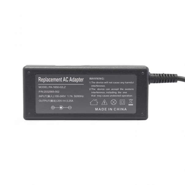 Punjac za laptop Lenovo 20V 3.25A (5.5*2.5) ugao 90 - 70381-1