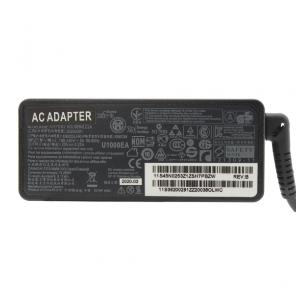 Punjac za laptop Lenovo 20V 3.25A USB type HQ - 83578