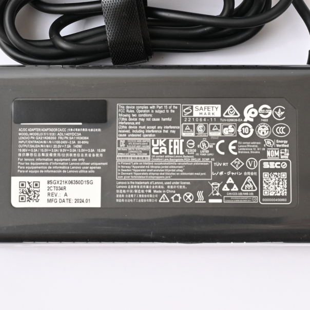 Punjac za laptop Lenovo Type C 20V 7A 140W HQ - 219658