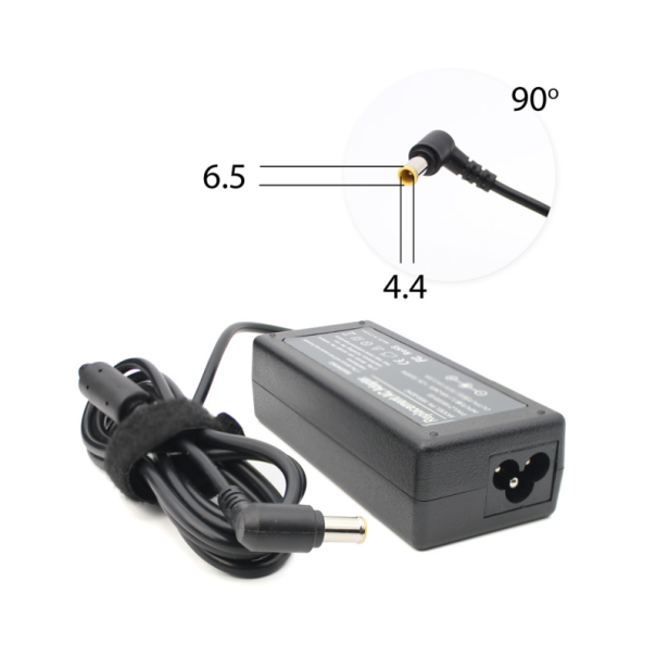 Punjac za laptop Sony 19.5V 3.3A 65W (6.5*4.4) ugao 90 HQ - 78368