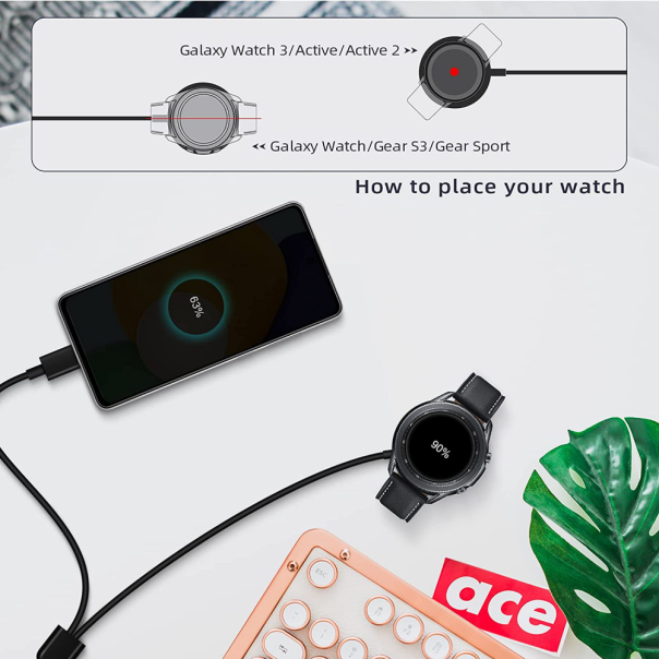 Punjač za Samsung smart watch PD Watch3/Watch 4/Active 1/Active 2/Gear Sport/Gear S3 - 99306