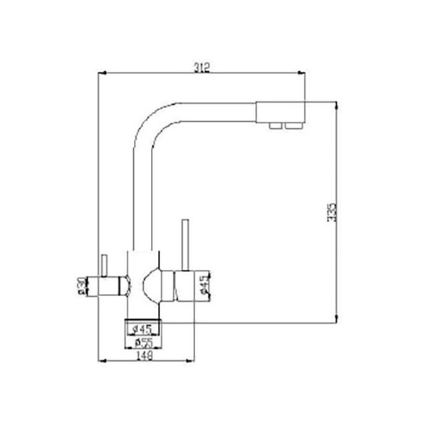 AQUA NORD Pure Flow kuhinjski paket - EP3198155