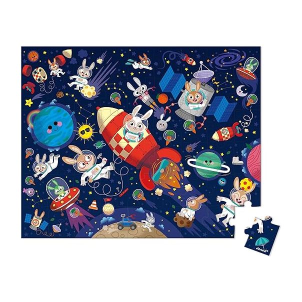 JANOD Puzzle za decu Rakete - 54 dela - J02545