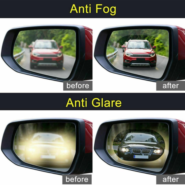 PVC zaštita vodootporna za retrovizor 100mm x 100mm (2 komada) - 615968