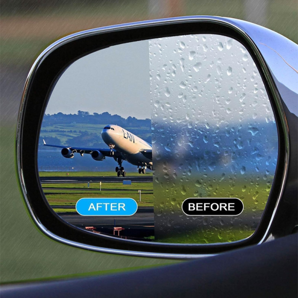 PVC zaštita vodootporna za retrovizor 145mm x 100mm (2 komada) - 615969