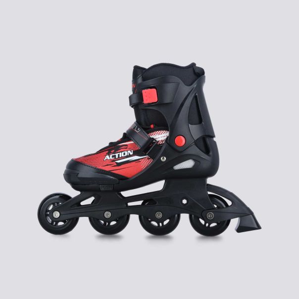 ACTION Roleri red gu - PW-113Q-RED