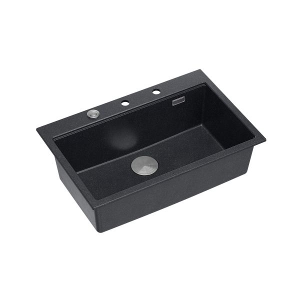 QUADRON Granitna sudopera Marc Workstation HQM7650U8_BS, crna - QU124