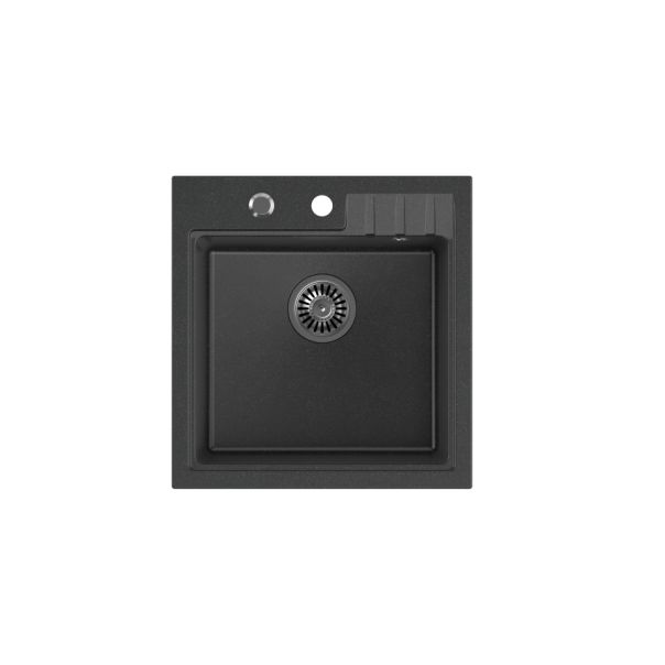 QUADRON Granitna ugradna sudopera Peter 110 HCQP5052CZ, crna - QU310