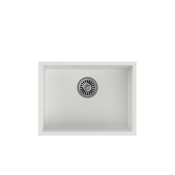 QUADRON Granitna podugradna sudopera Alec 50 HQA5340BIK, bela - QU317