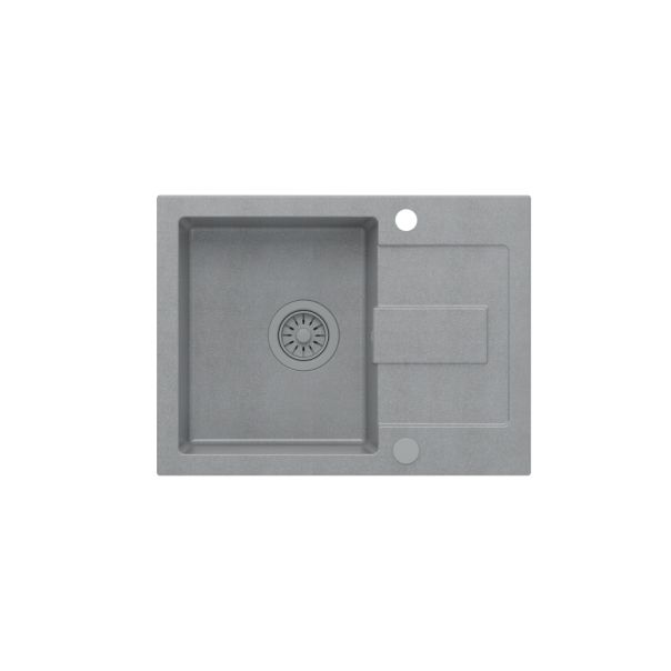 QUADRON Granitna ugradna sudopera Christian 116 HCQC6045SZK_P, siva - QU328