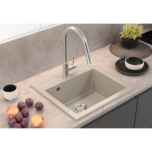 QUADRON Ugradna sudopera Johnny 110 GraniteQ HCQJ5047BEZK - EP3191865