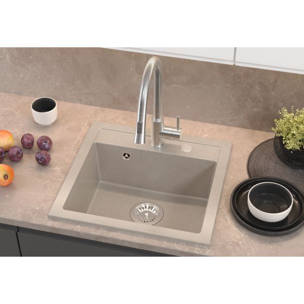 QUADRON Ugradna sudopera Johnny 110 GraniteQ HCQJ5047BEZK - EP3191865