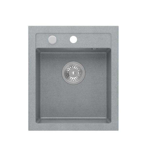 QUADRON Ugradna sudopera Johnny 100 GraniteQ HCQJ4350SZK, srebrna - EP3191871