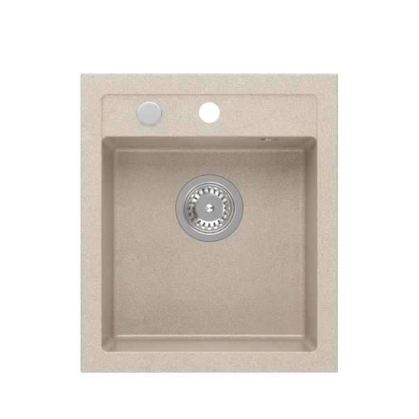QUADRON Ugradna sudopera Johnny 100 GraniteQ HCQJ4350BEZK, krem - EP3191874
