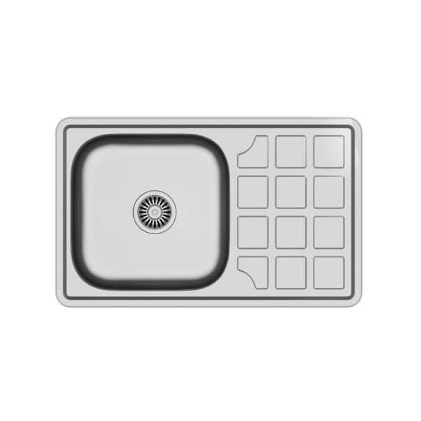 QUADRON Ugradna čelična sudopera Louis 111 HD111SAT7848, inox - QU365