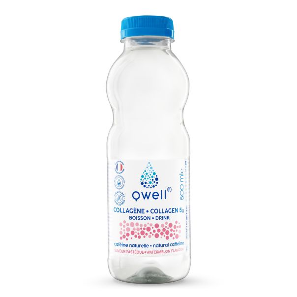 Qwell Collagen voda-energy-lubenica 6kom - 4059-1