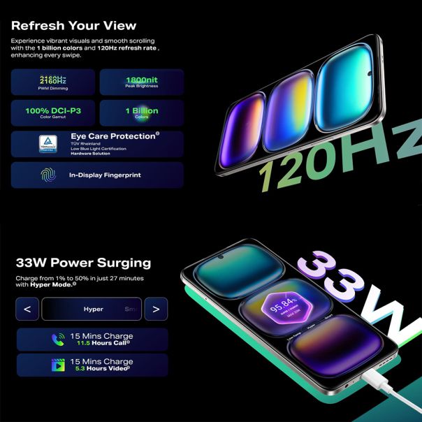 INFINIX Hot 50 Pro 8/256GB, crna - R10866