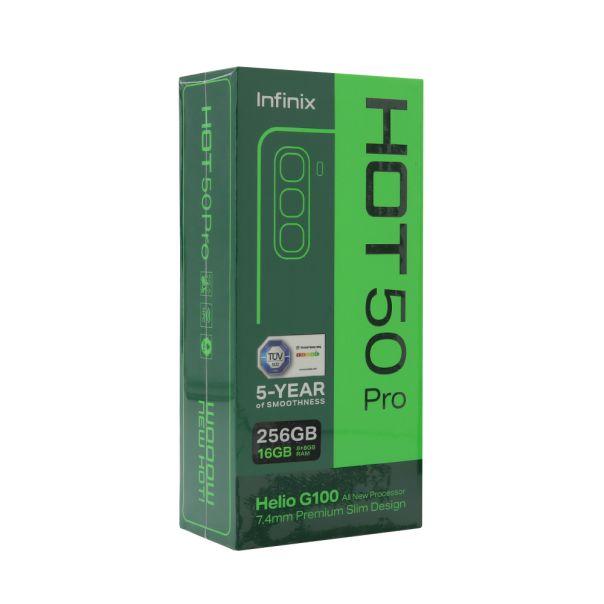 INFINIX Hot 50 Pro 8/256GB, crna - R10866
