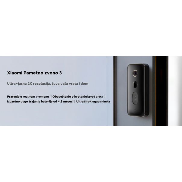 XIAOMI Pametno video zvonce 3 - R1438