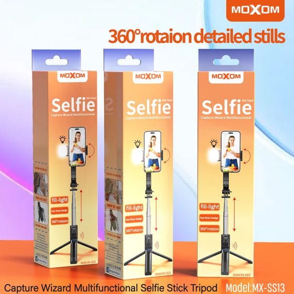 MOXOM Selfie držač MX-SS13, crna - R2225