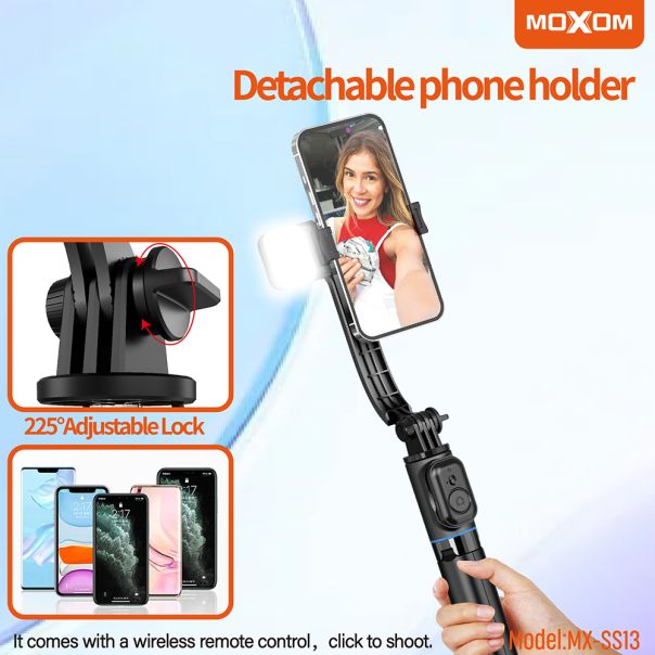 MOXOM Selfie držač MX-SS13, crna - R2225