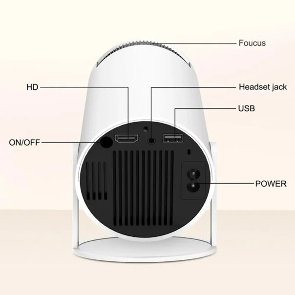 Projektor HY300 PRO I96 D1, bela - R2241