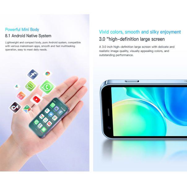 Mobilni telefon XS15, crni - R2256