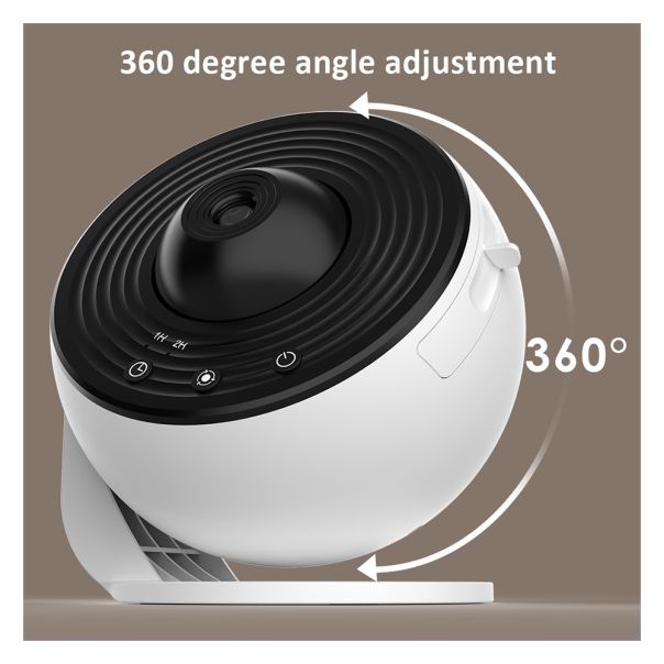 Projektor zvezdano nebo 360 stepeni rotacija (Starry Night Sky), bela - R2257