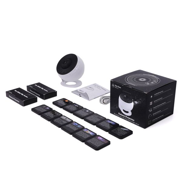 Projektor zvezdano nebo 360 stepeni rotacija (Starry Night Sky), bela - R2257