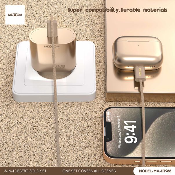 MOXOM Set MX-DT988, Desert Titanium - R2259