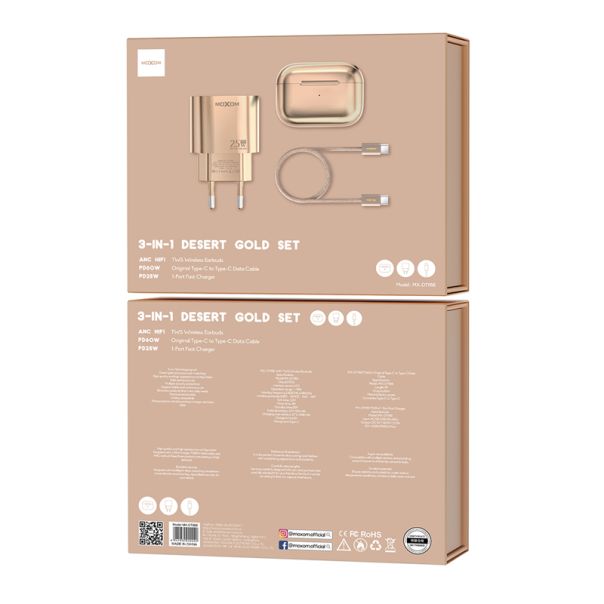 MOXOM Set MX-DT988, Desert Titanium - R2259