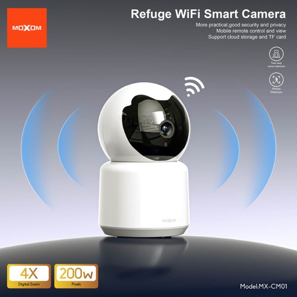 MOXOM Sigurnosna kamera MX-CM01, bela - R2269