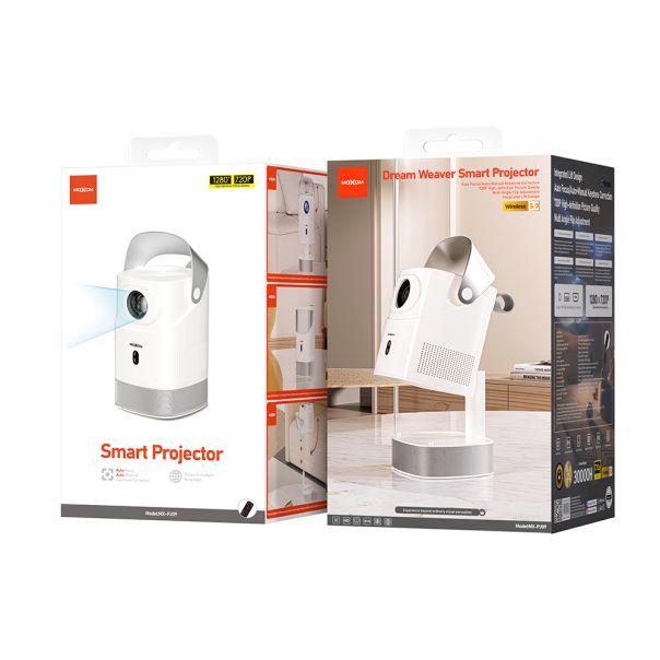 MOXOM Projektor MX-PJ09, bela - R2276