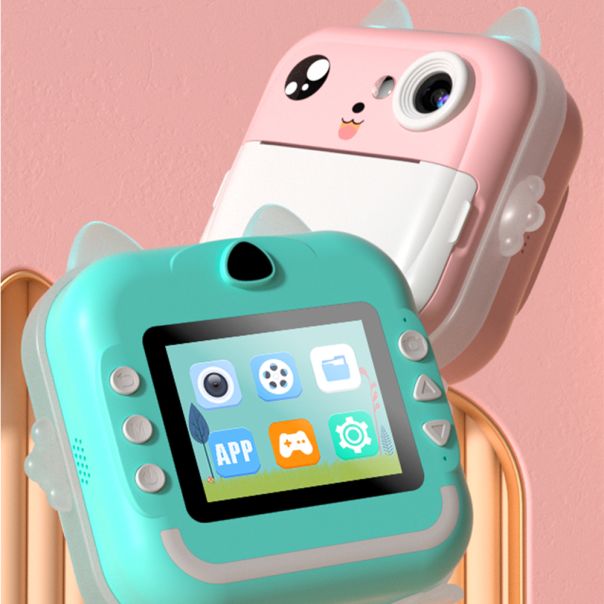 Mini camera printer Q5, roza - R2280