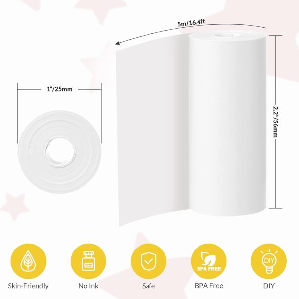 Mini camera printer Q5/Q6 - papir za štampanje - R2286